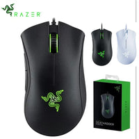 Razer DeathAdder Essential: Mouse Gamer com 6400 DPI e 5 Botões Independentes - Performance Imbatível!