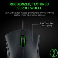 Razer DeathAdder Essential: Mouse Gamer com 6400 DPI e 5 Botões Independentes - Performance Imbatível!